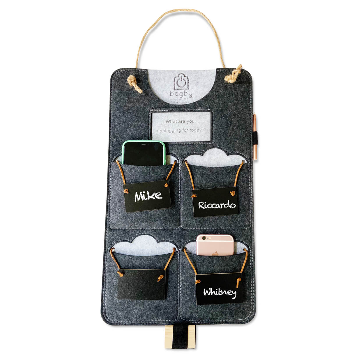 Bagby SOCIAL - 4 Pocket Phone Holder