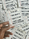 To-Do List Sticker